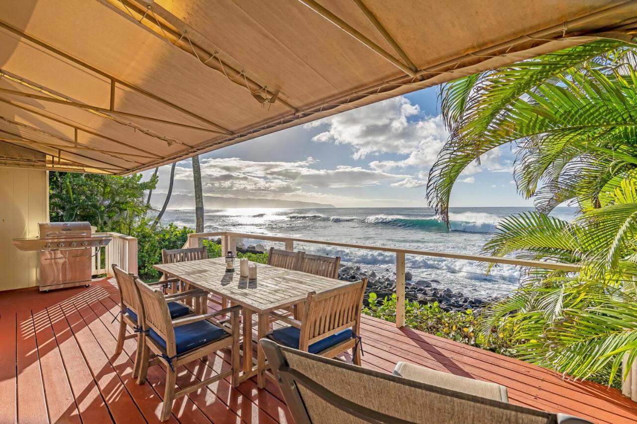 האלאיווה Waimea Bay Shoreline House מראה חיצוני תמונה