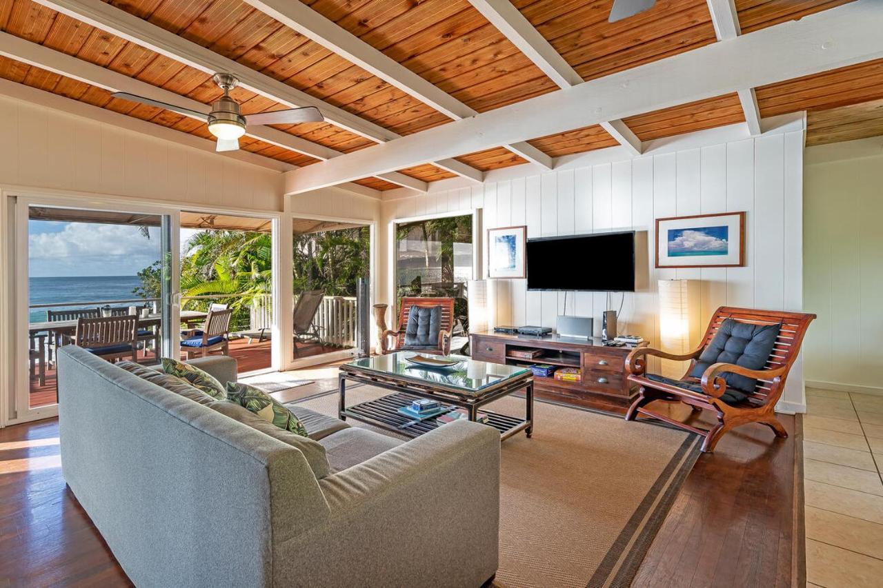 האלאיווה Waimea Bay Shoreline House מראה חיצוני תמונה